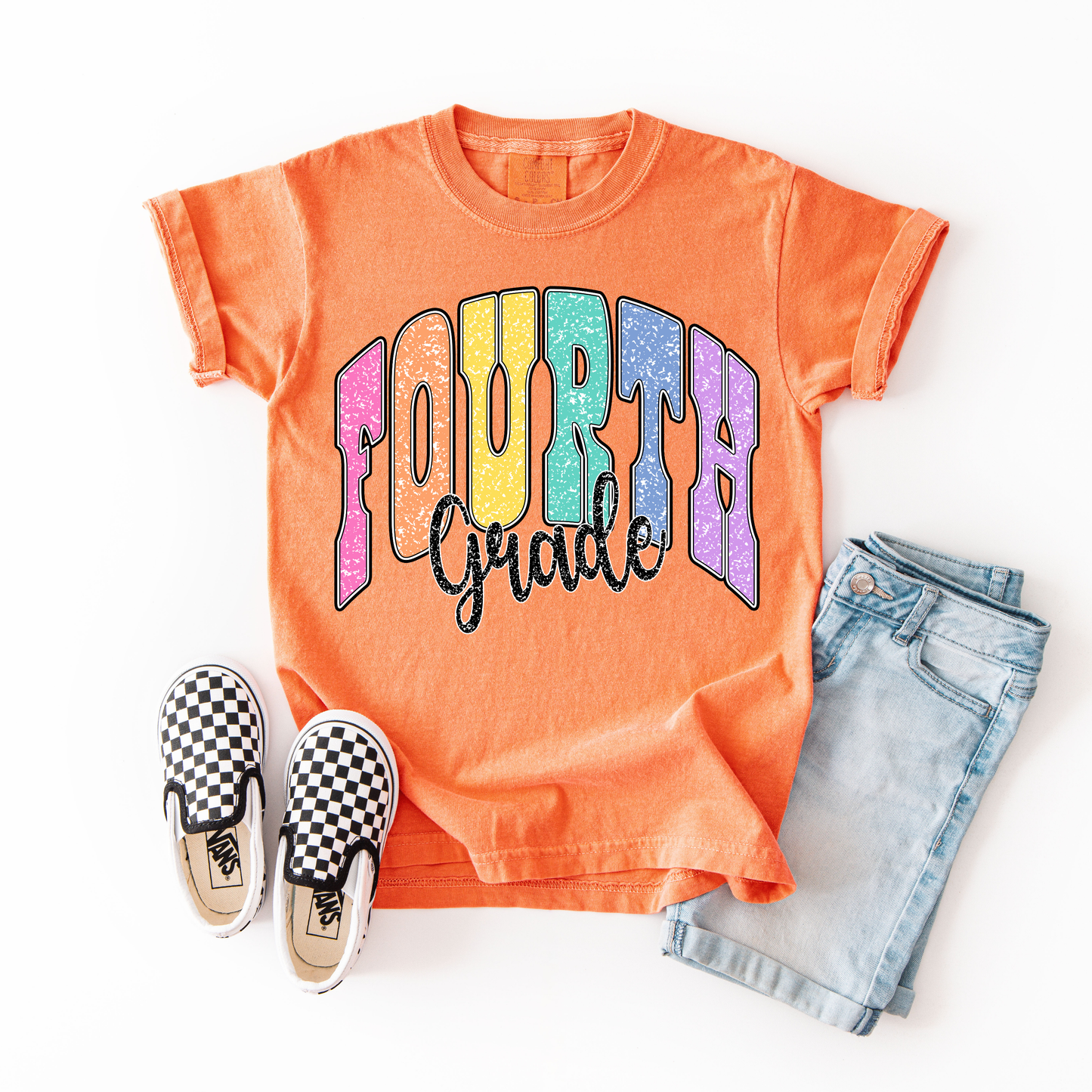 Colorful Grade Tee