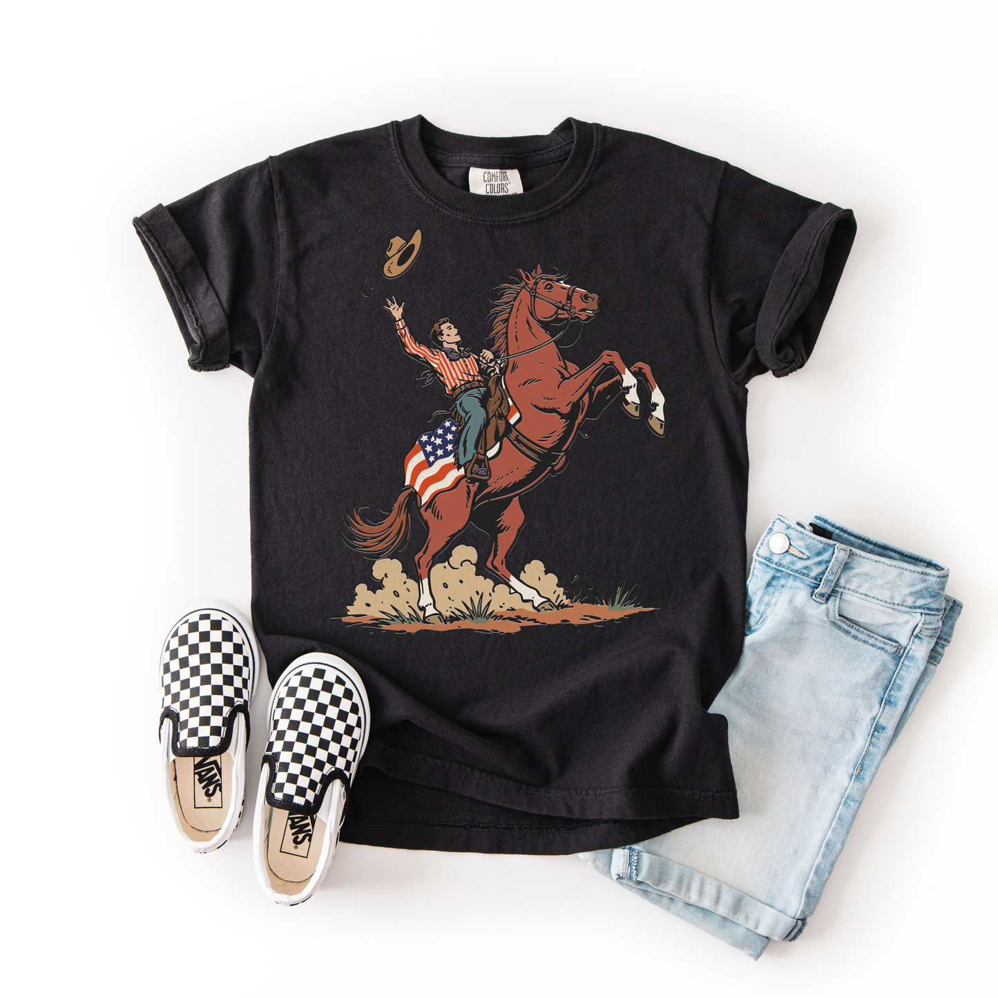 American Cowboy Youth Tee