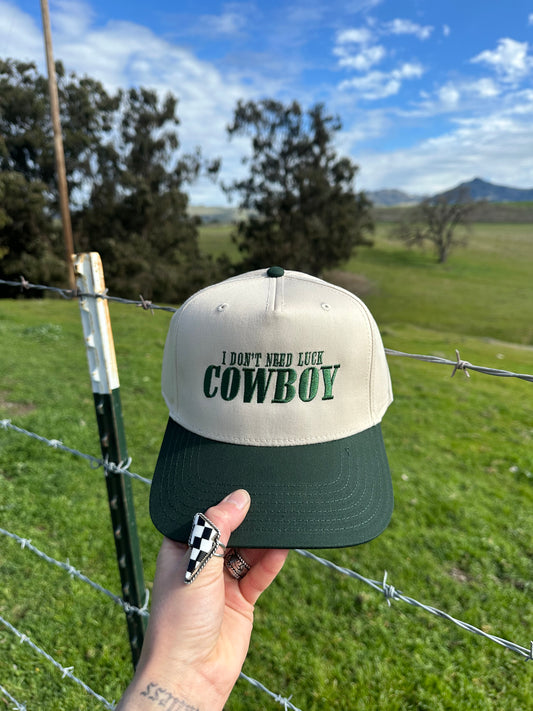 Cowboy Luck Snap Back