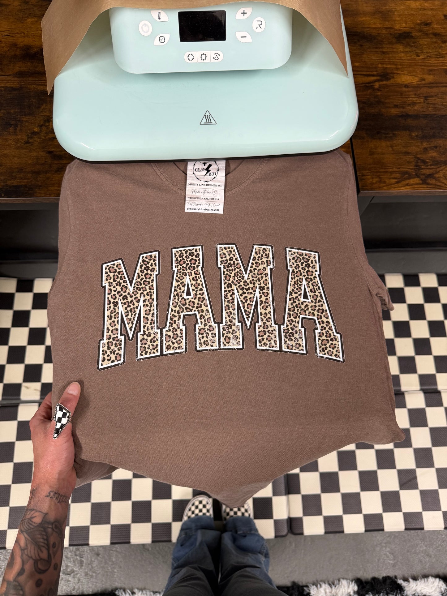 Leopard Mama Tee