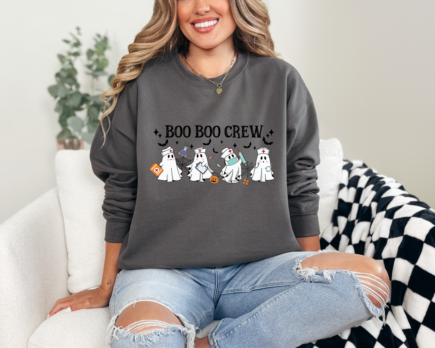 Boo Crew Crewneck