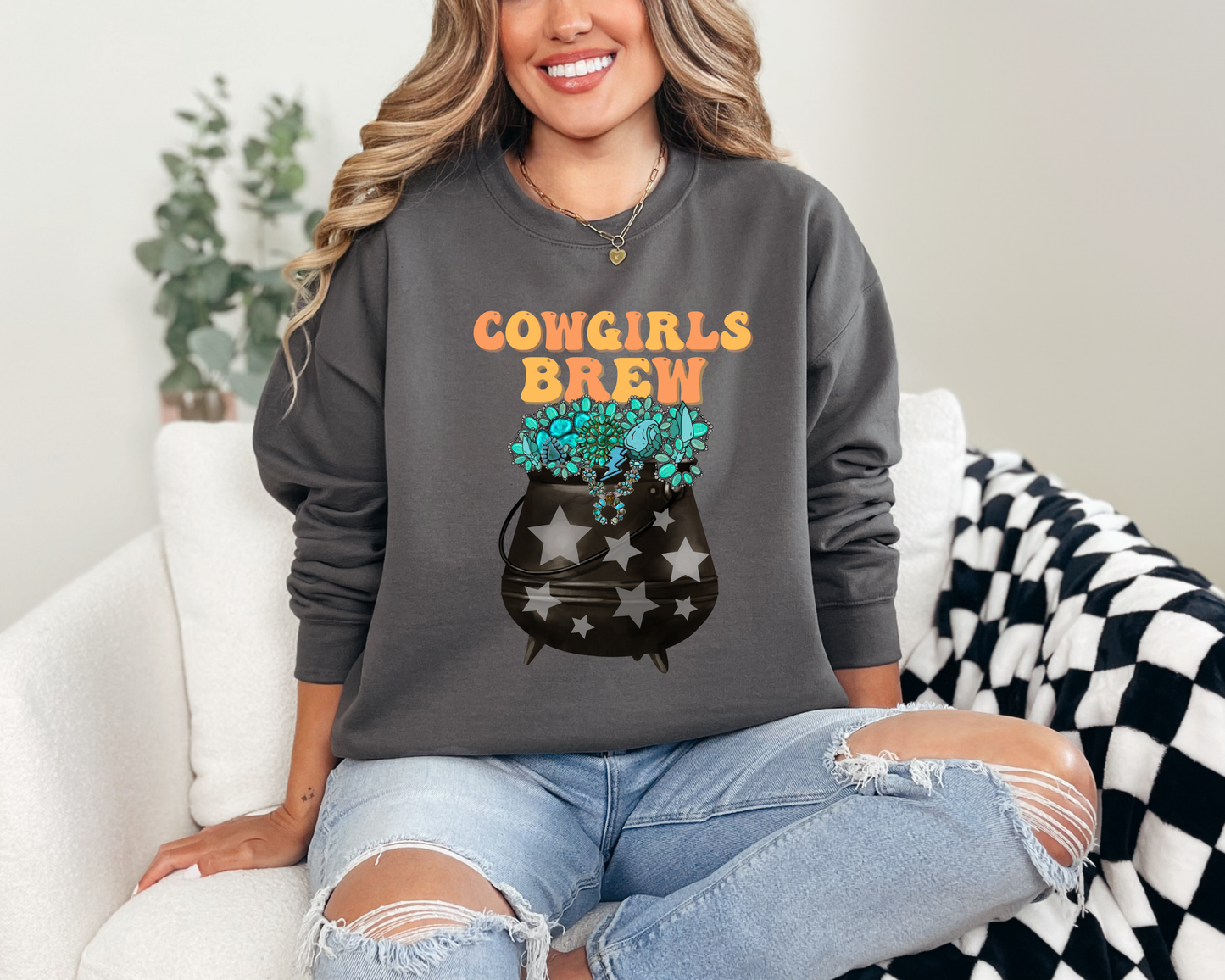 Cowgirls Brew Crewneck