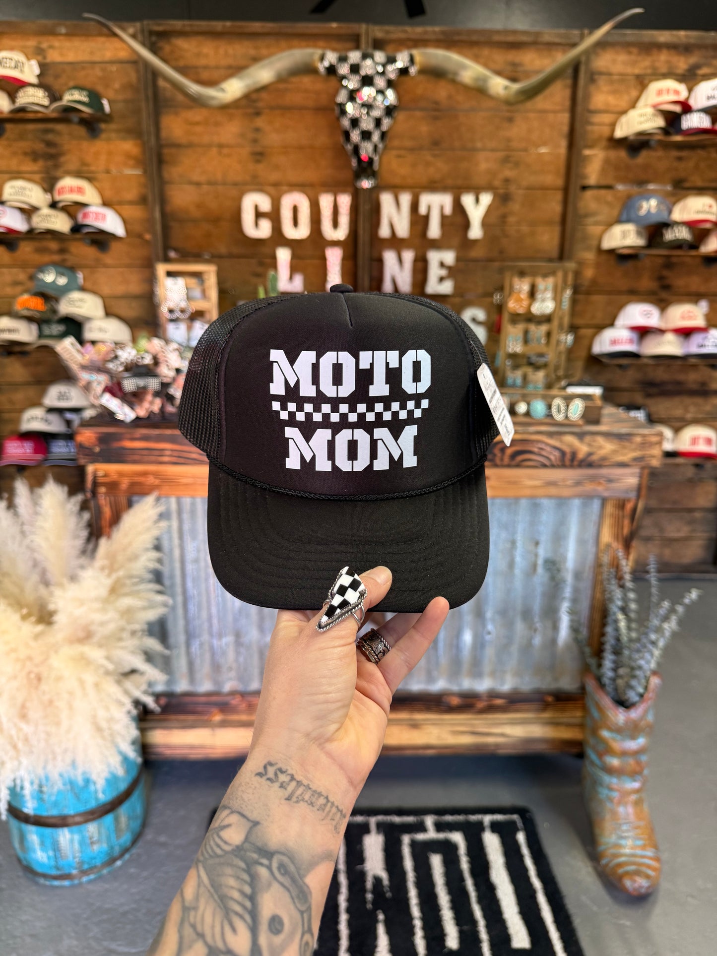 Moto Mom Snapback