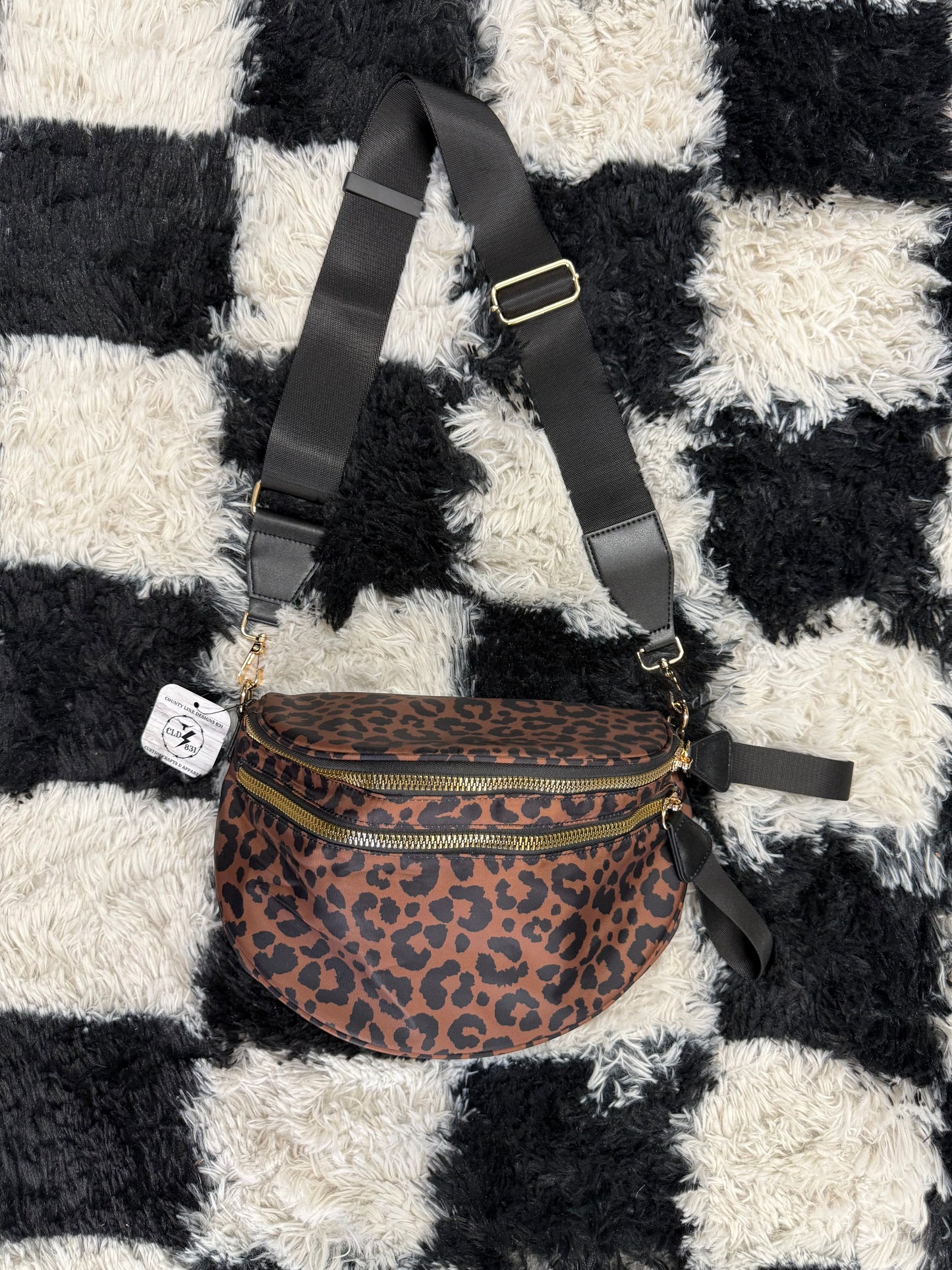 Brown Leopard Bum Bag