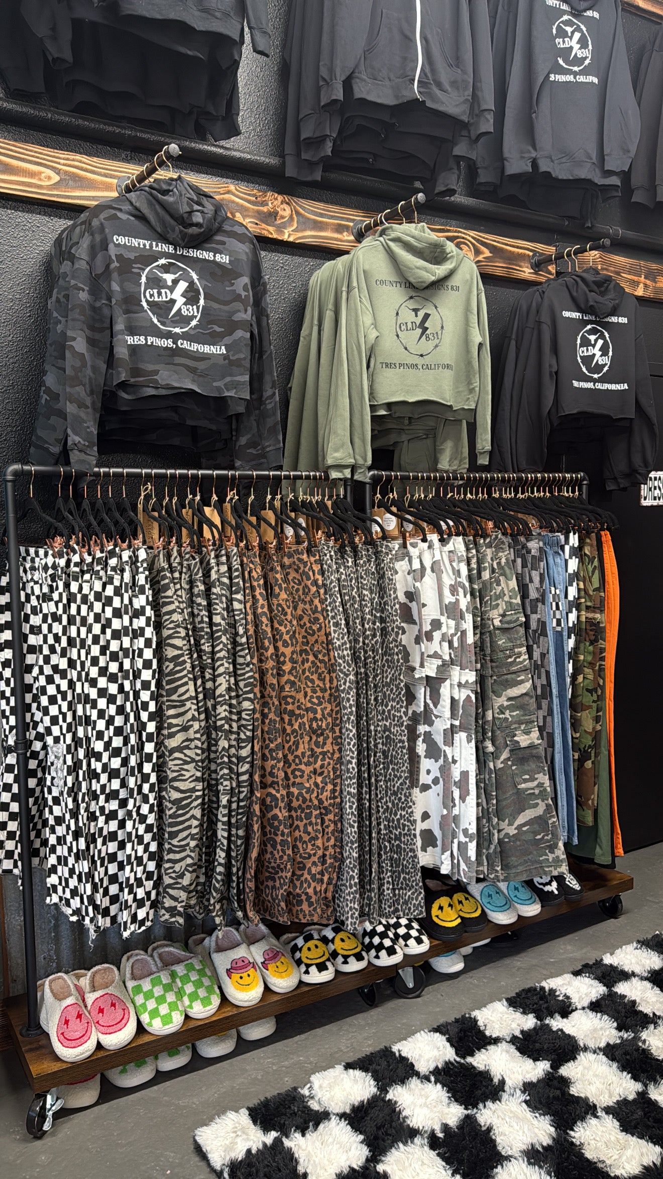 CLD831 Crop Top Hoodie