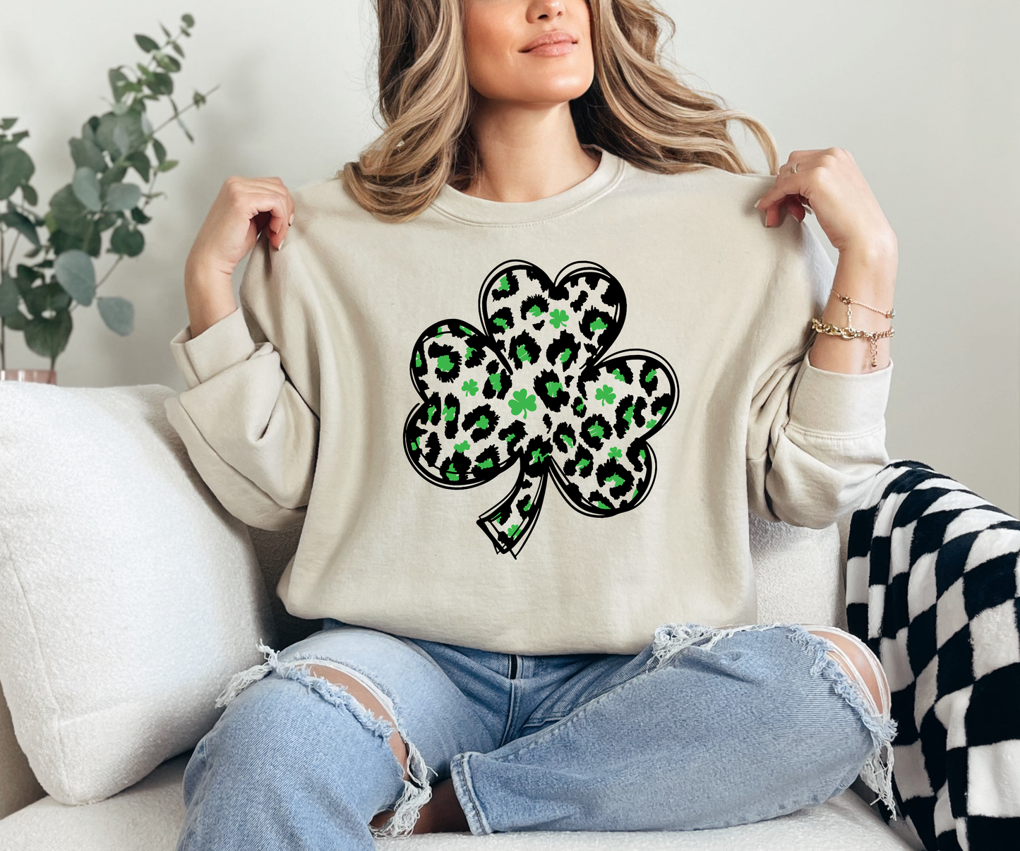 Leopard Shamrock