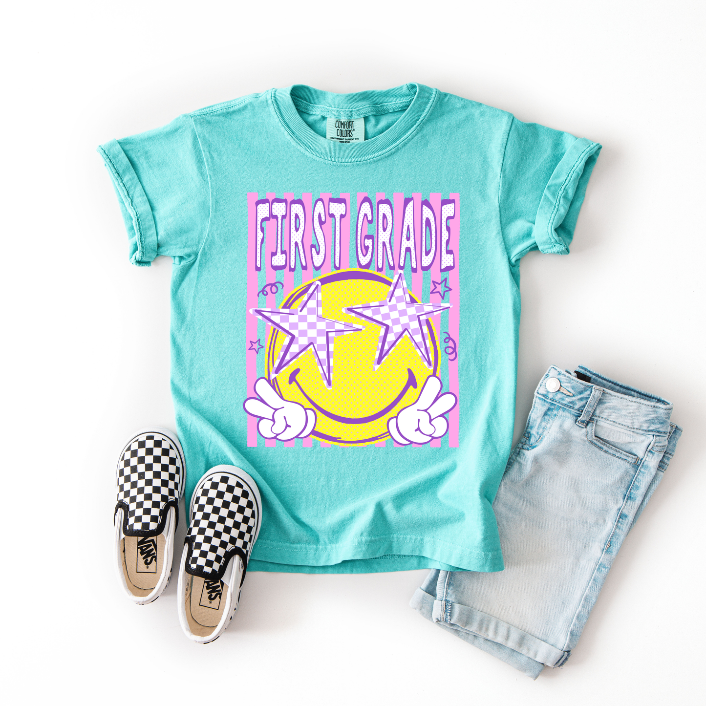 Neon Smiley Tee