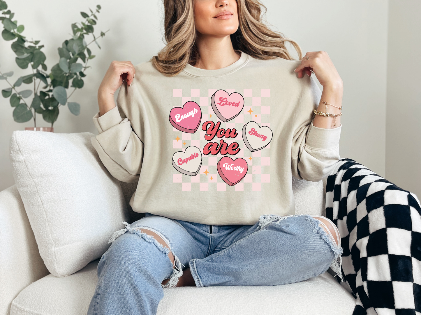 Positive Affirmations Crewneck