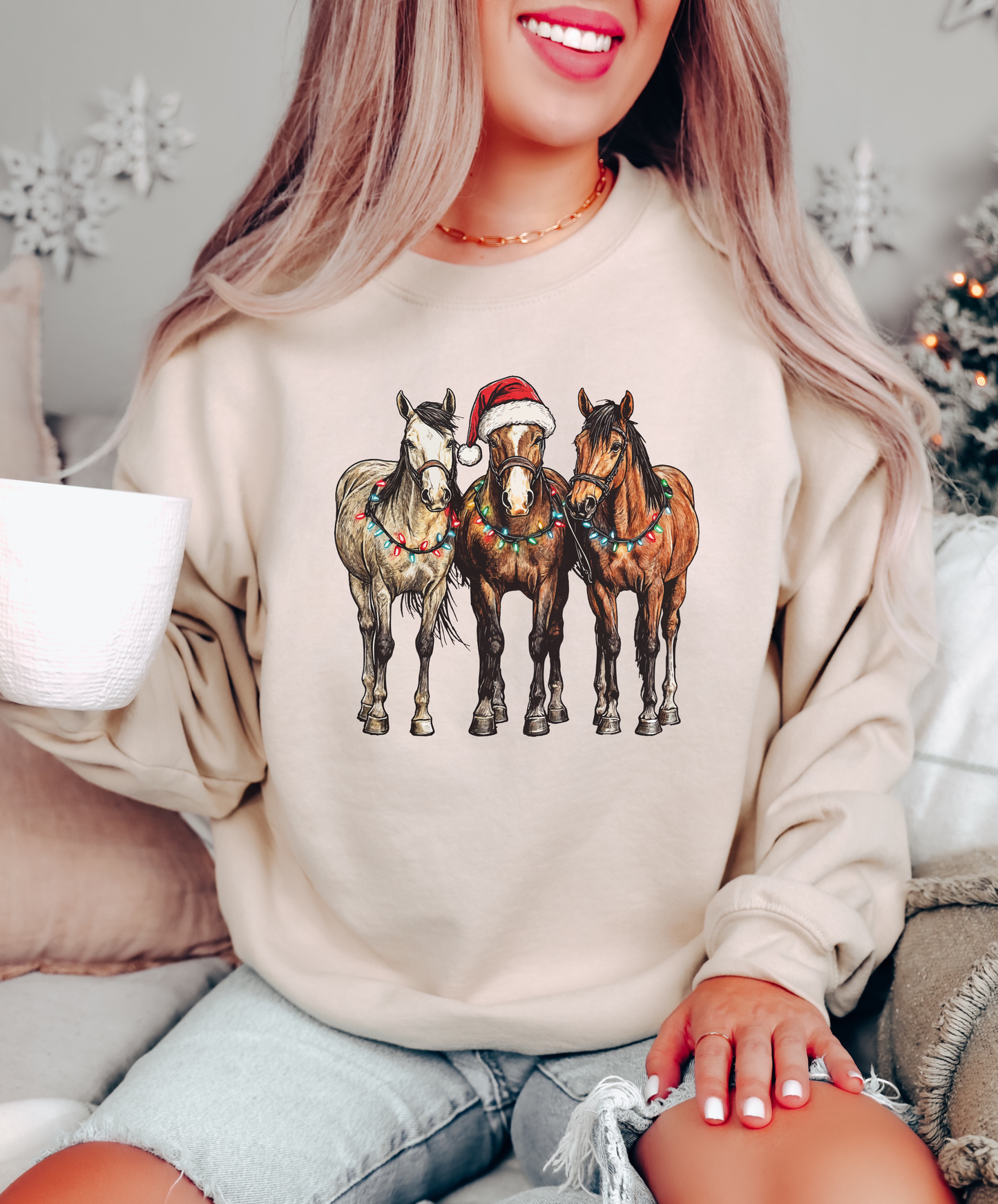 Jingle Horse Crewneck