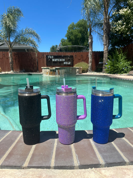 Rhinestone Tumbler