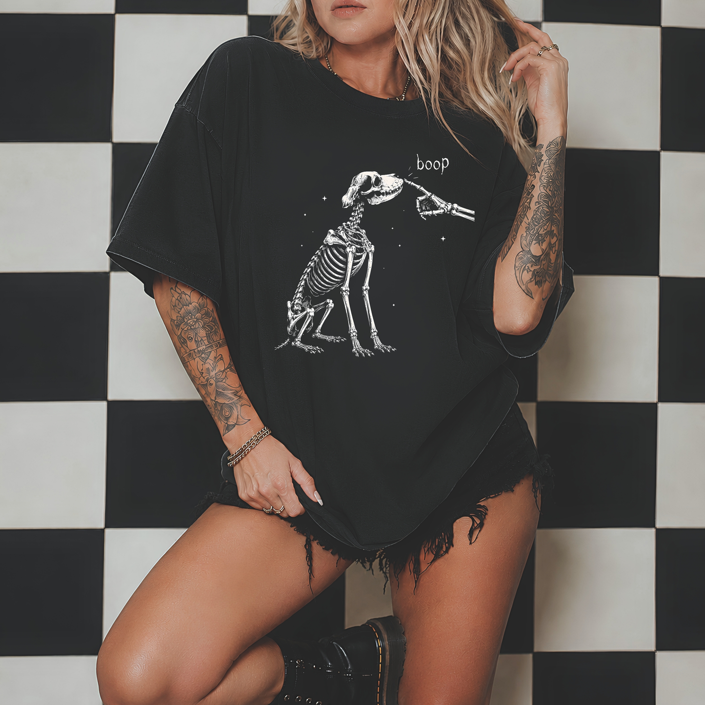 Skeleton Dawg Tee