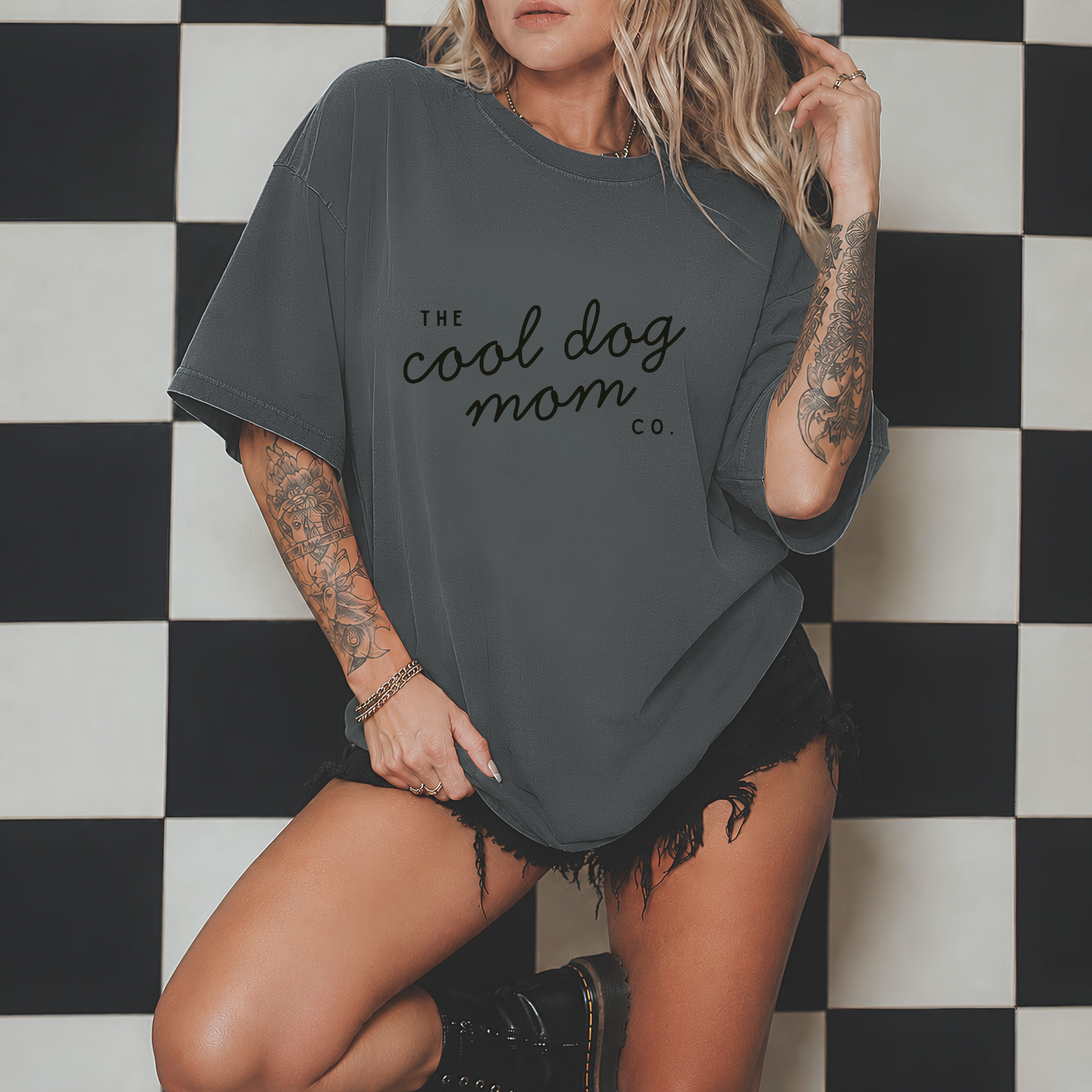 Dog Mom Co Tee