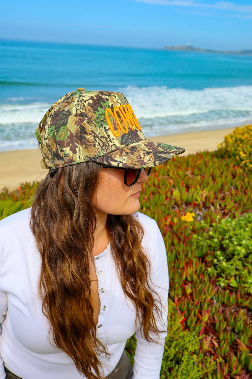 Camo Cowgirl Snapback