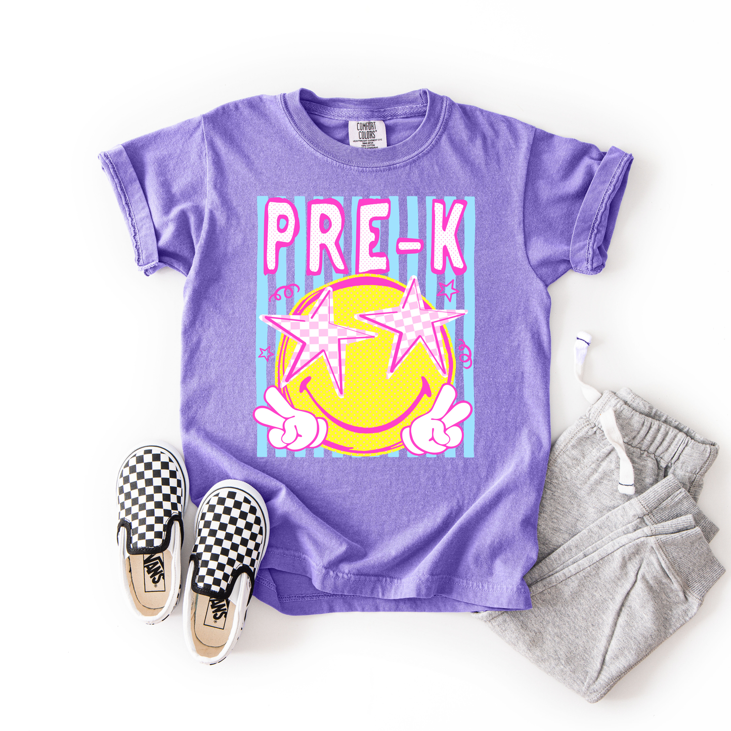 Neon Smiley Tee