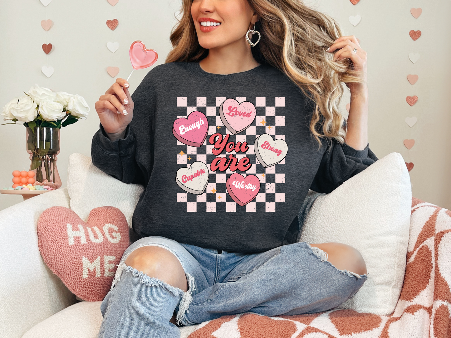 Positive Affirmations Crewneck