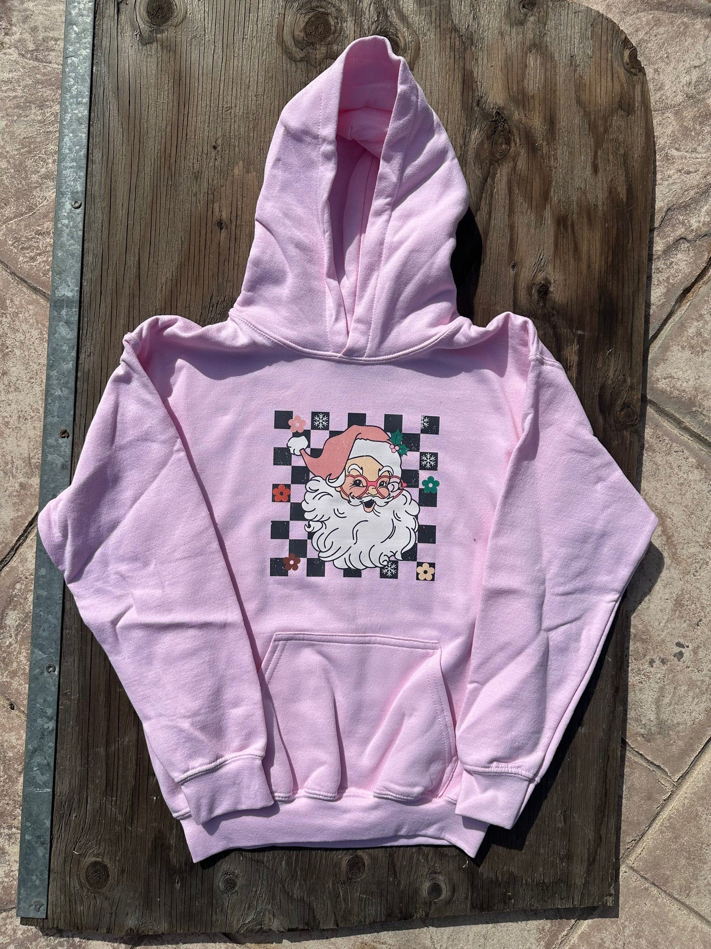 Groovy Santa Youth Hoodie