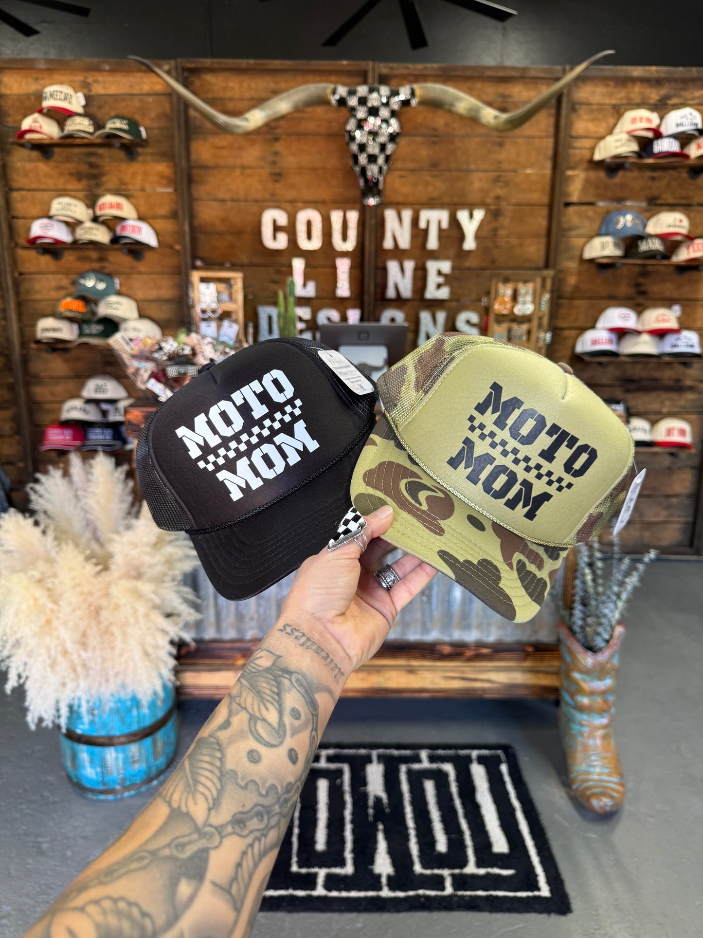 Moto Mom Snapback
