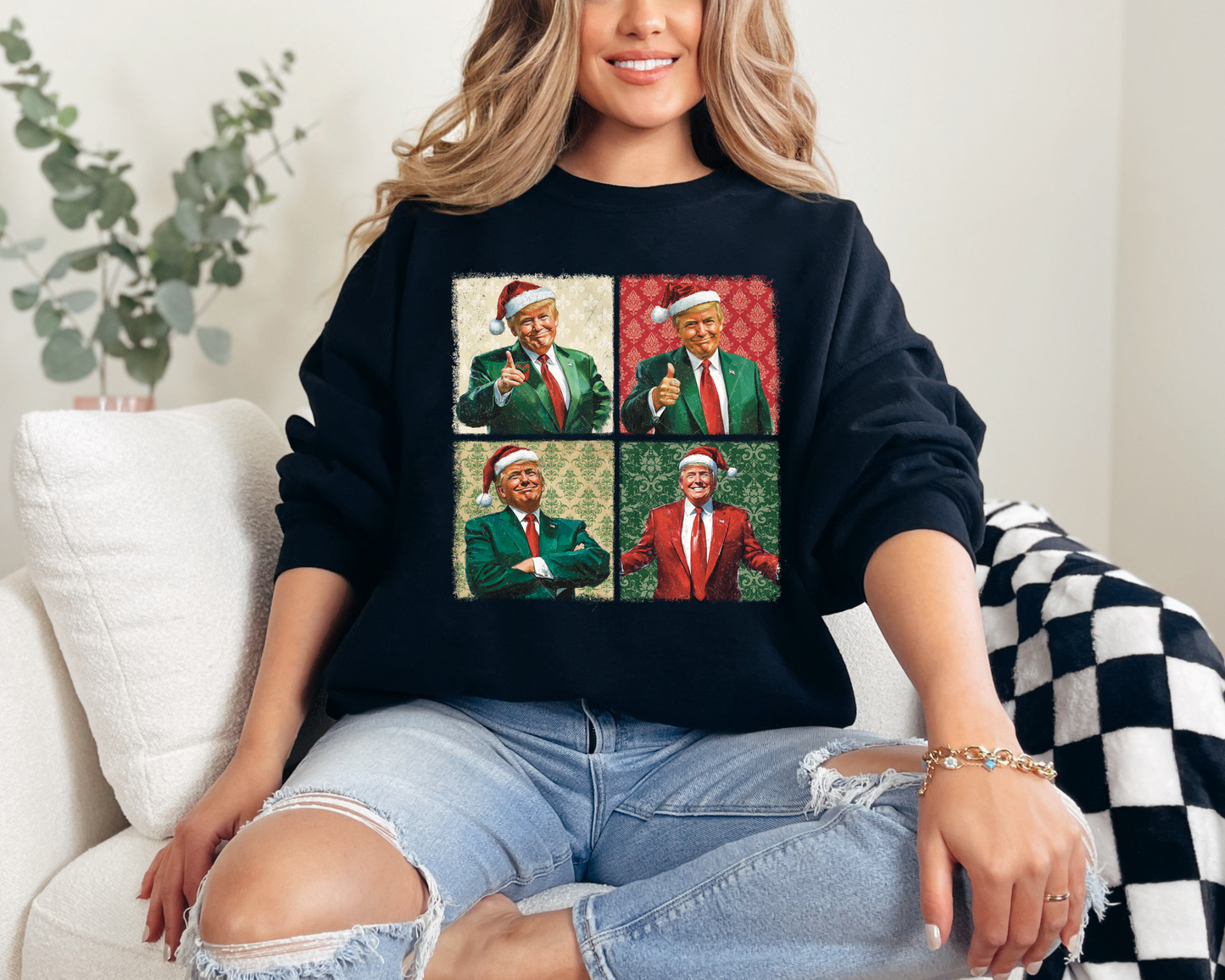 Trump Santa Crewneck