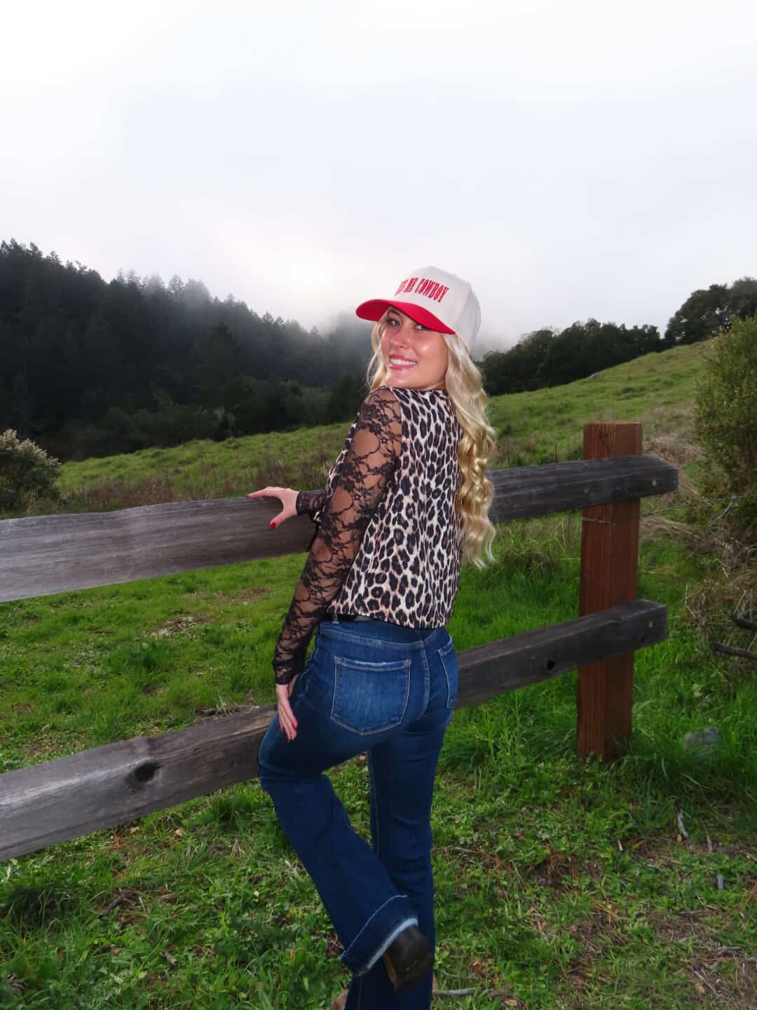 Kiss Me Cowboy Snapback