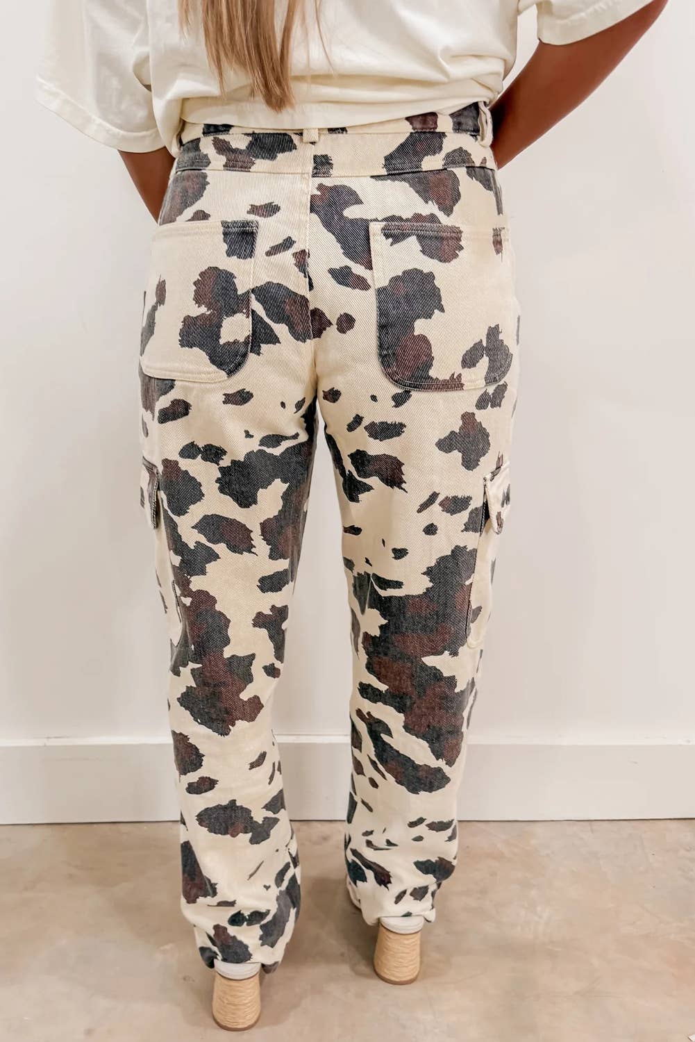 Cowprint Cargo Pantz