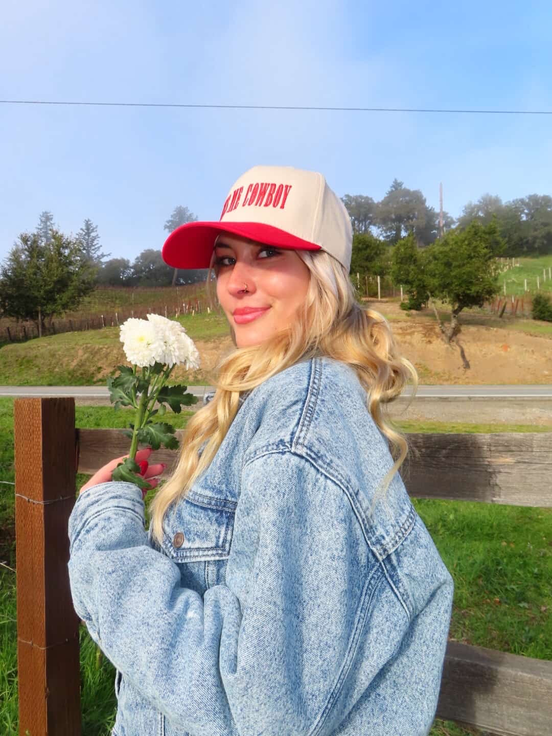 Kiss Me Cowboy Snapback