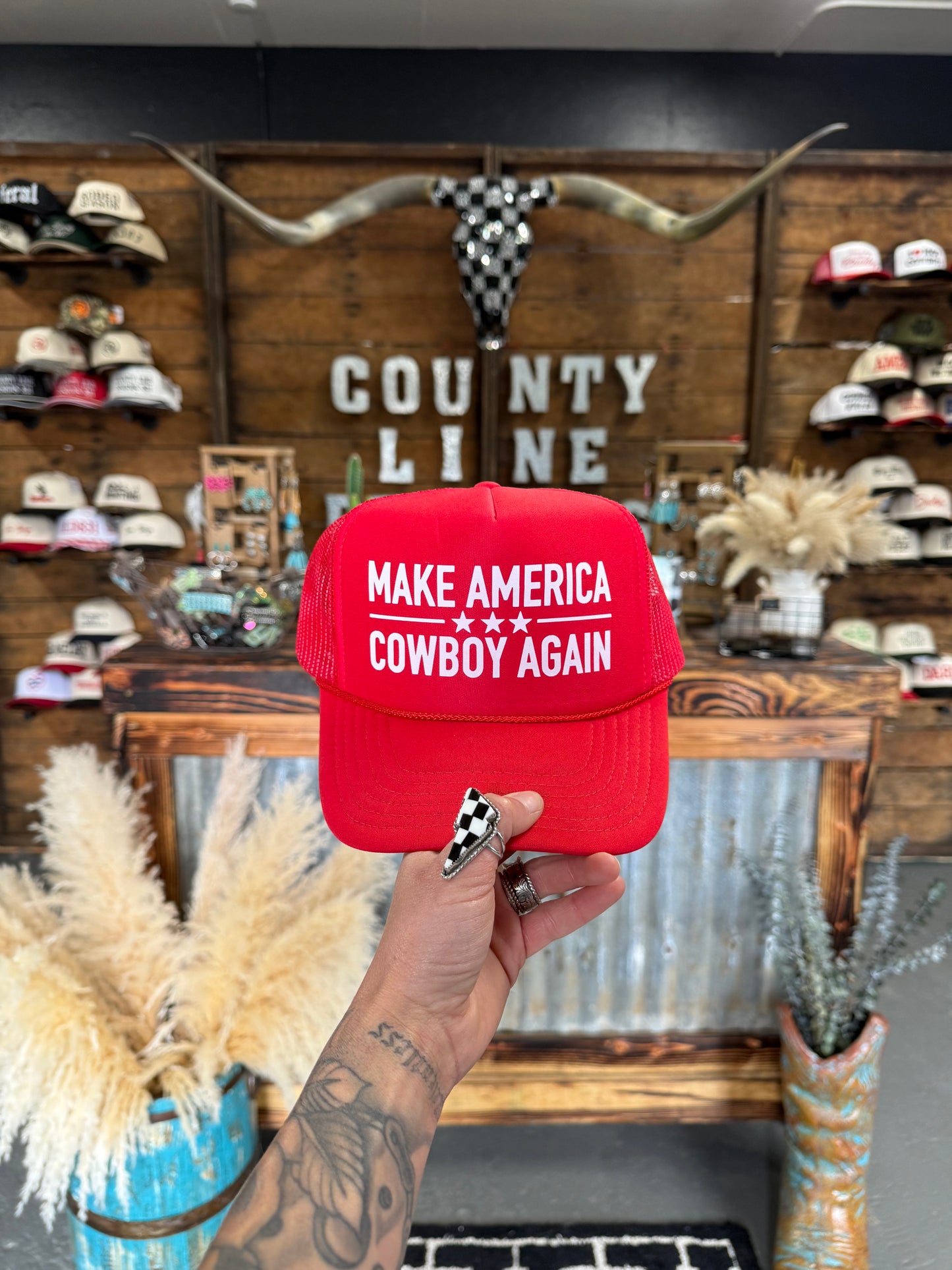 Make America Cowboy Again Snapback
