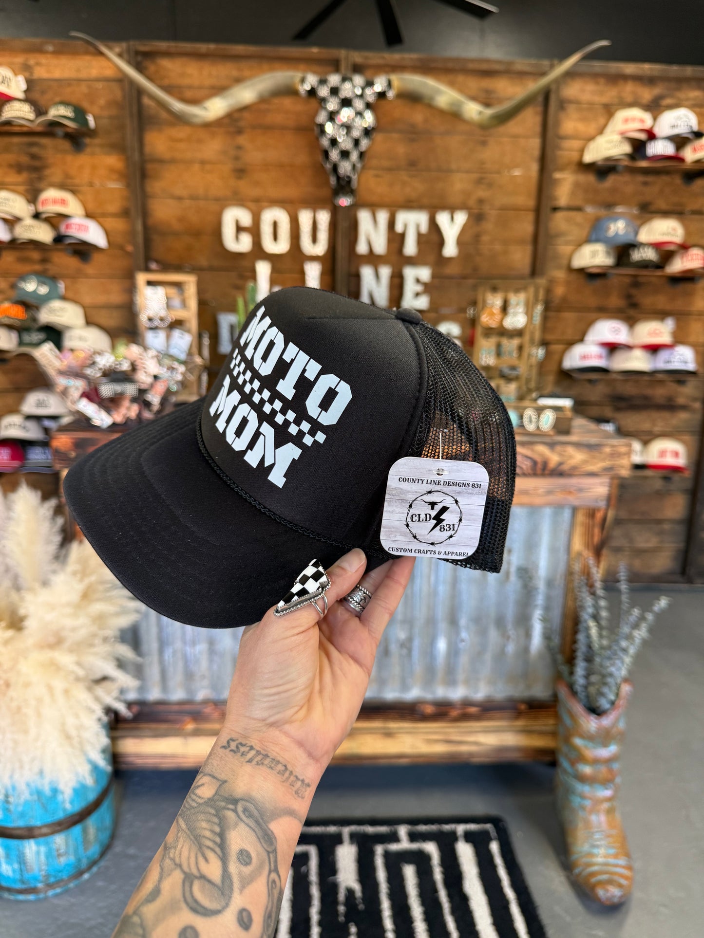 Moto Mom Snapback