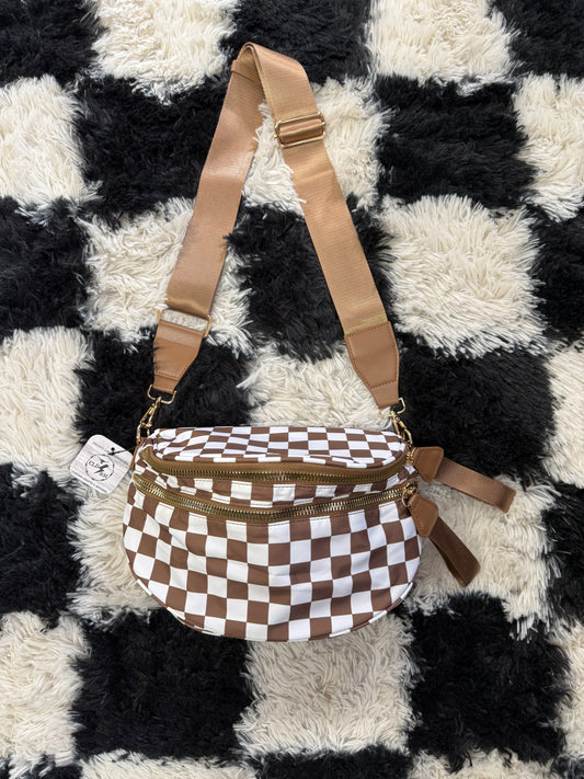 Espresso Checkz Bum Bag