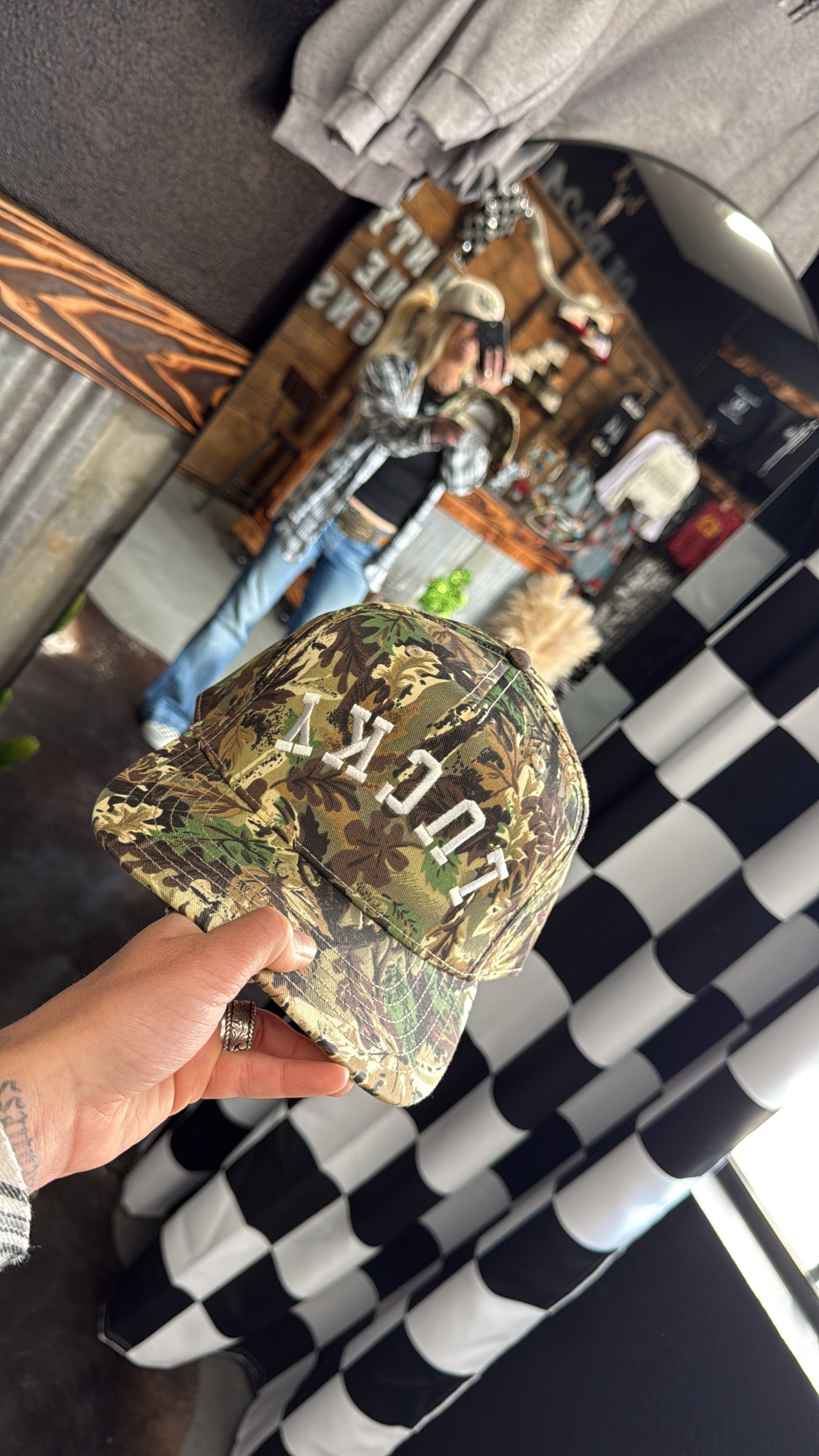Camo Lucky Snapback