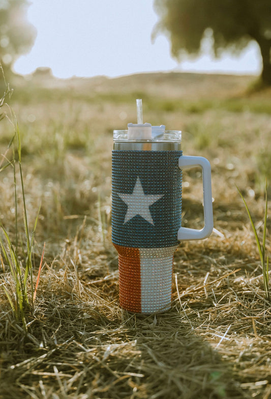 Star Spangled Sip Rhinestone Tumbler