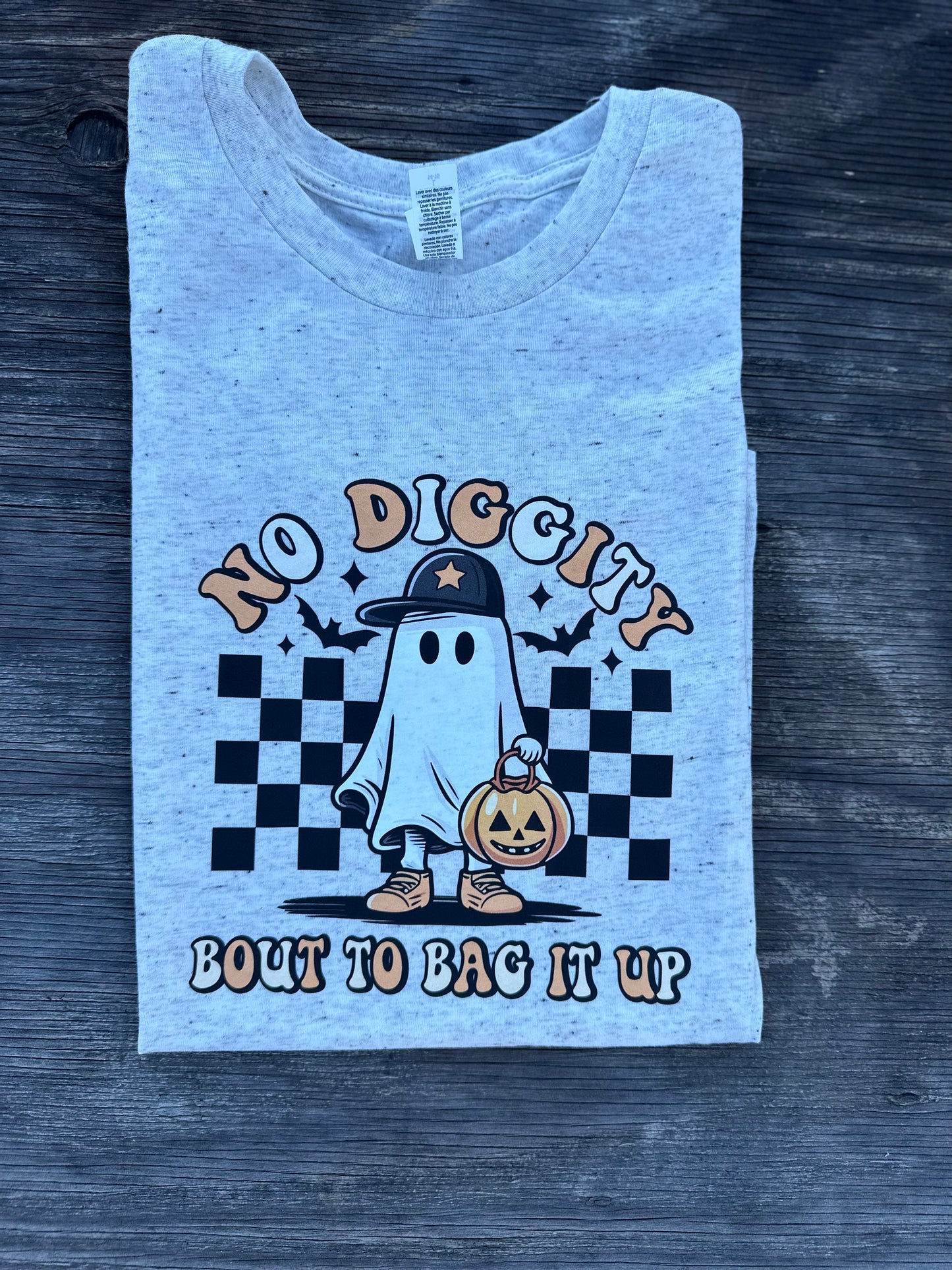 No Diggity Bout To Bag It Up Kidz T-Shirt