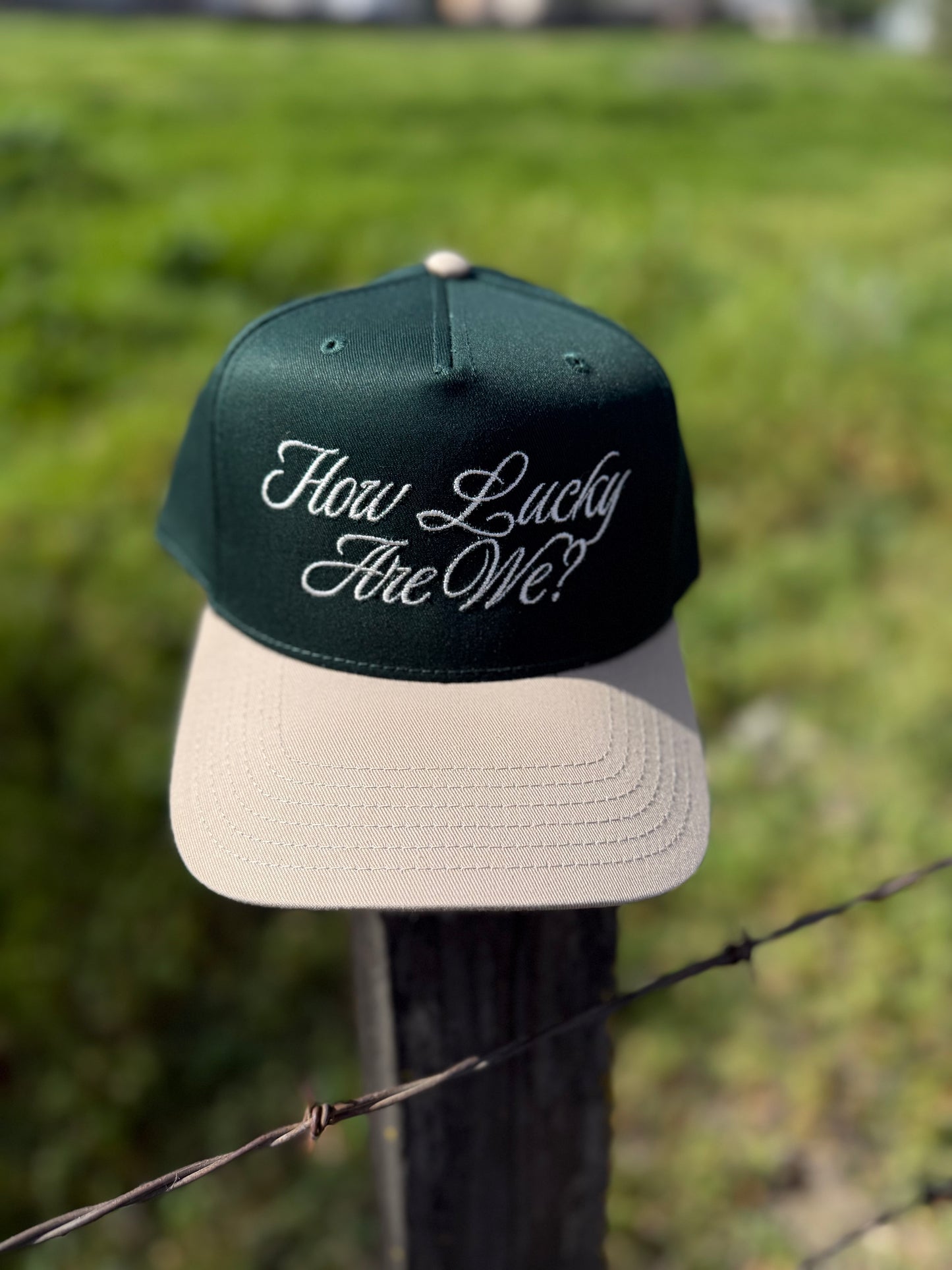 How Lucky Are We Snapback