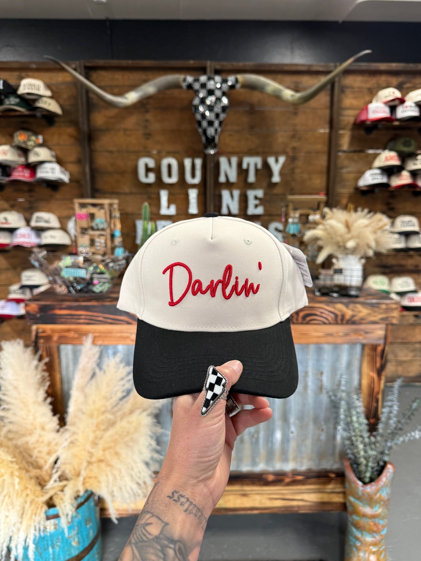 Cursive Darlin' Snapback
