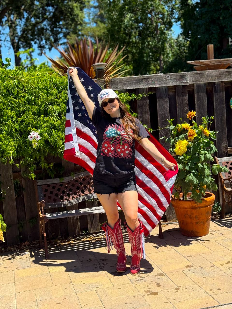 Retro America Tee