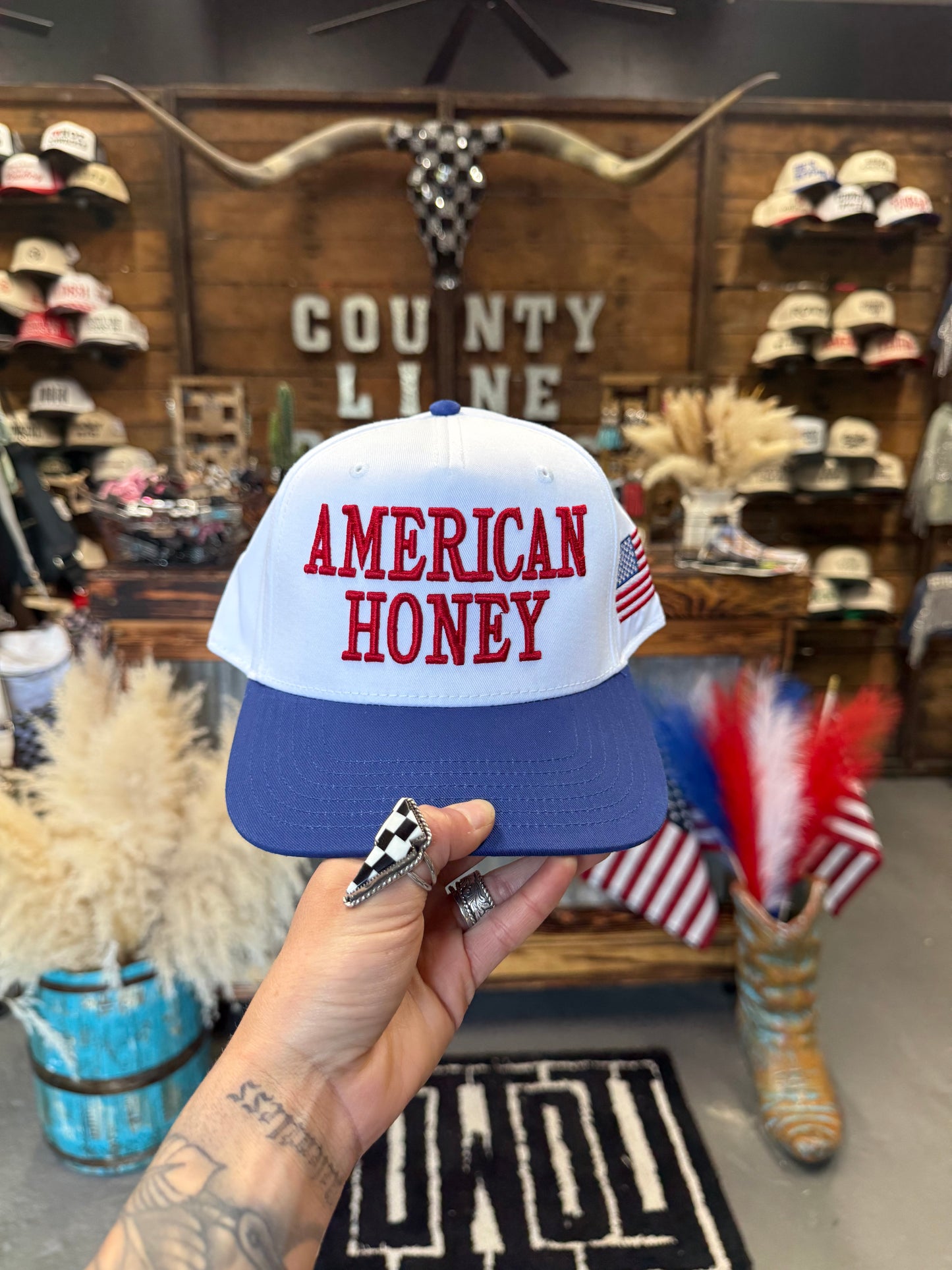 American Honey Snapback