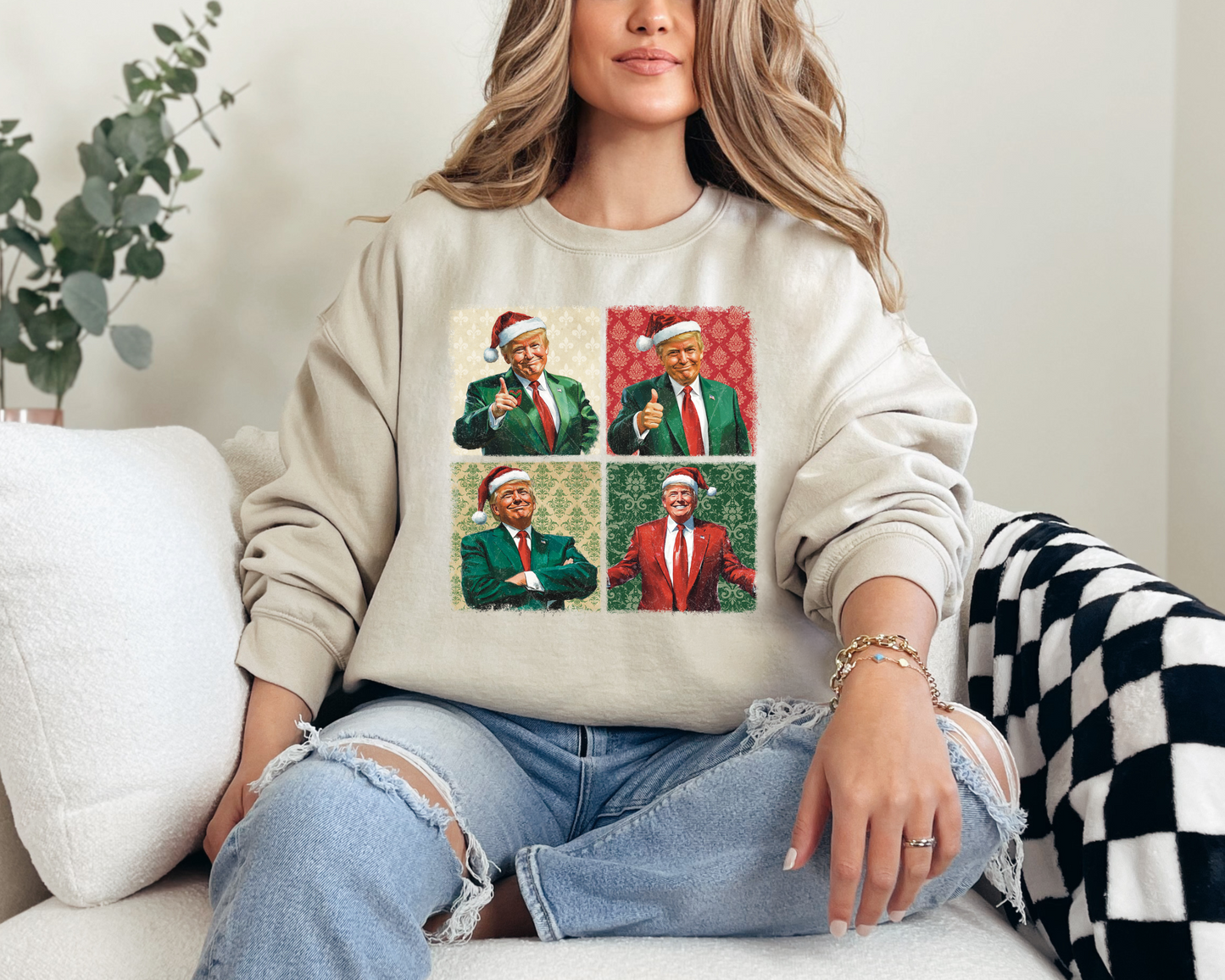 Trump Santa Crewneck