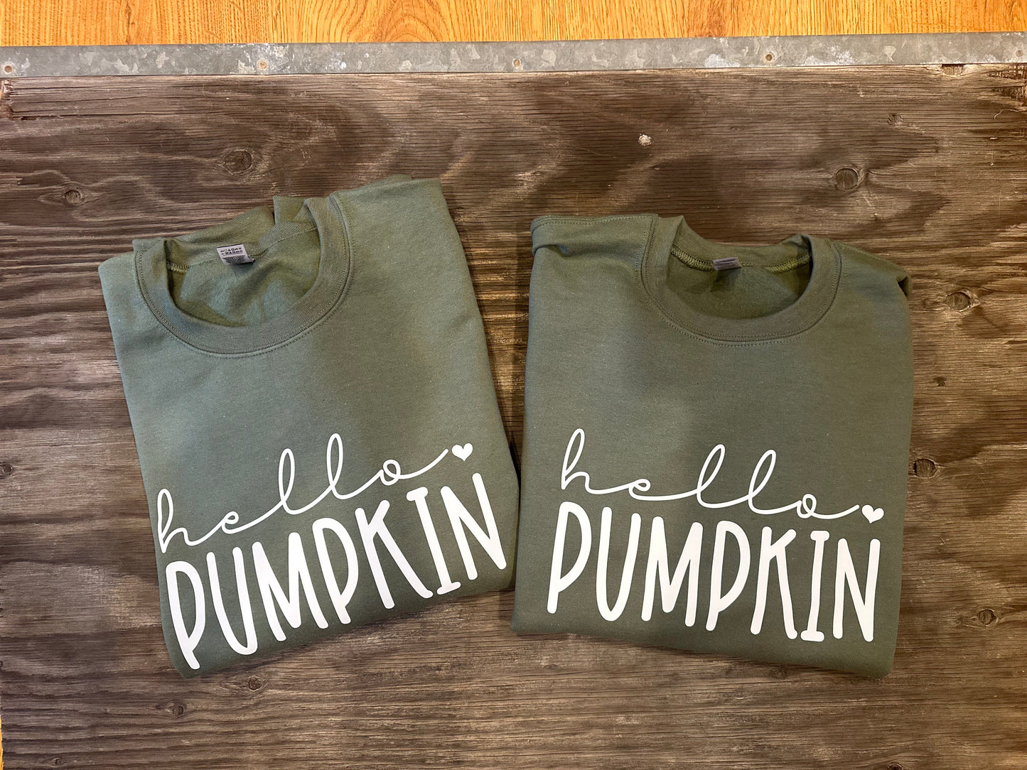 Hello Pumpkin Crewneck