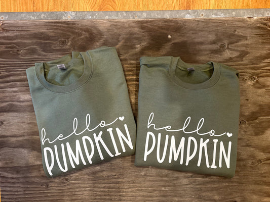 Hello Pumpkin Crewneck