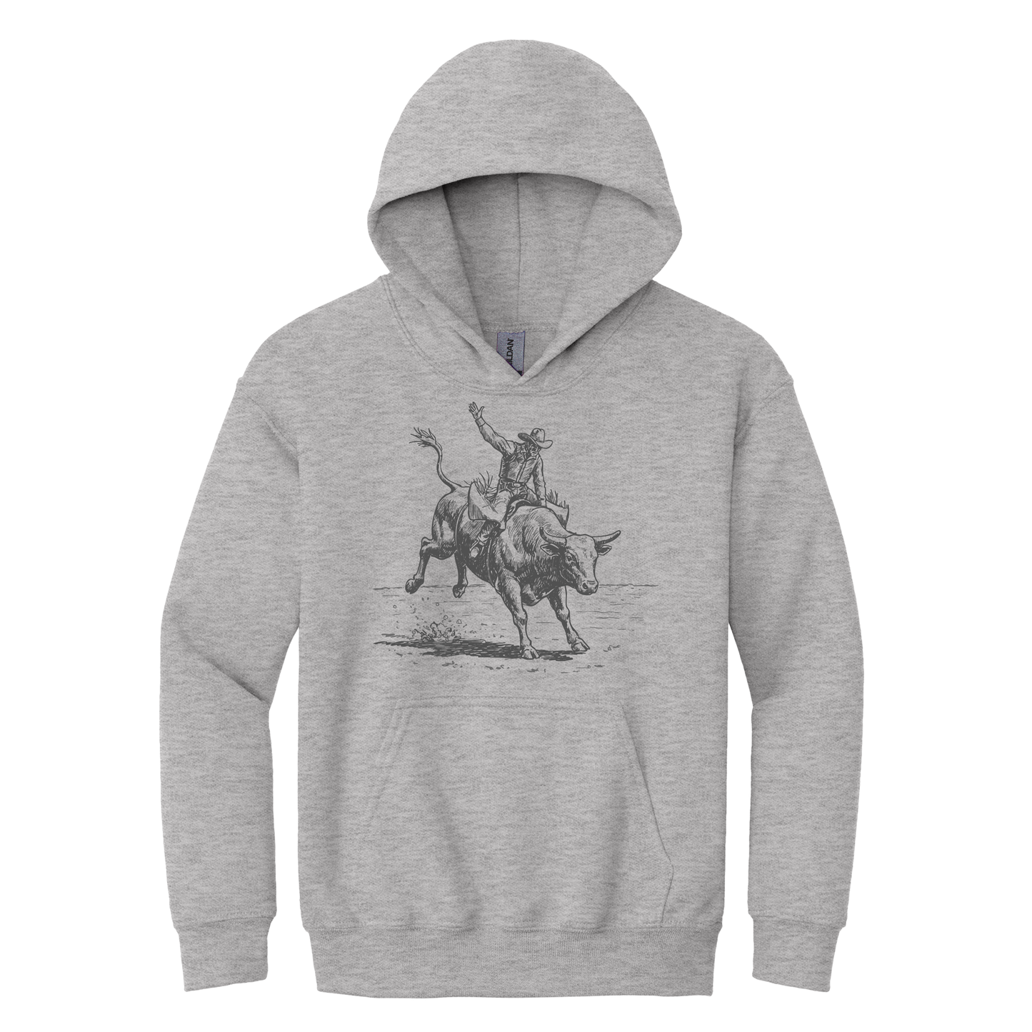 Bull Rider Youth Hoodie