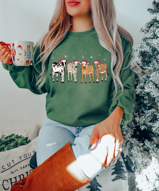 Mooey Christmas Crewneck