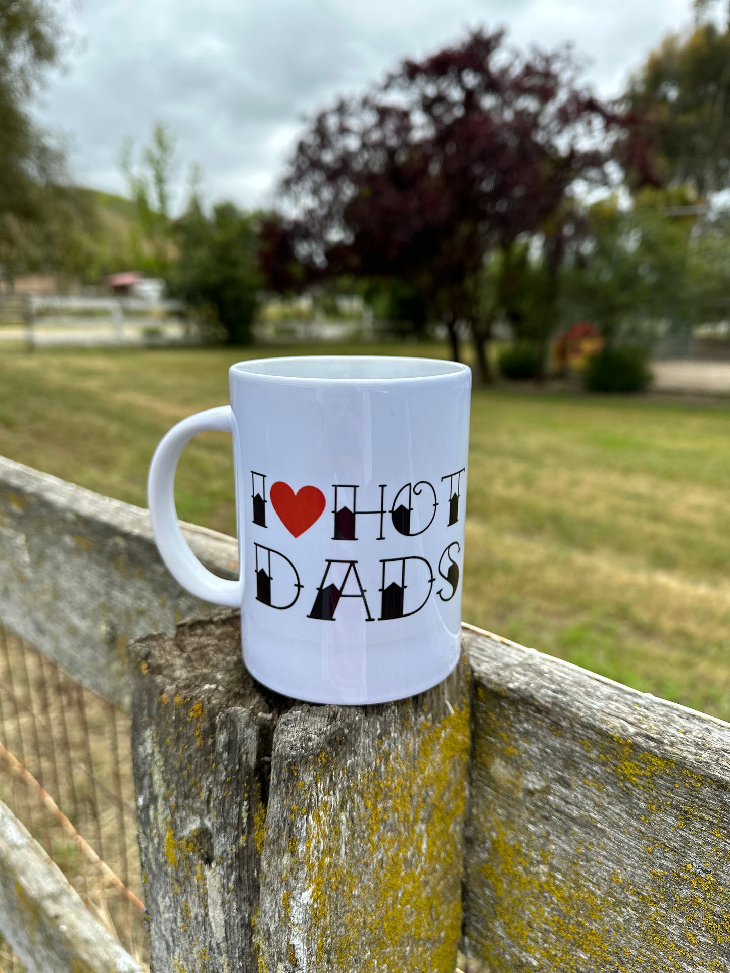 I ♥️ Hot Dads Mug