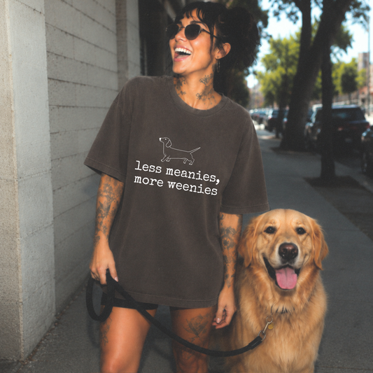 Less Meanies More Weenies Tee