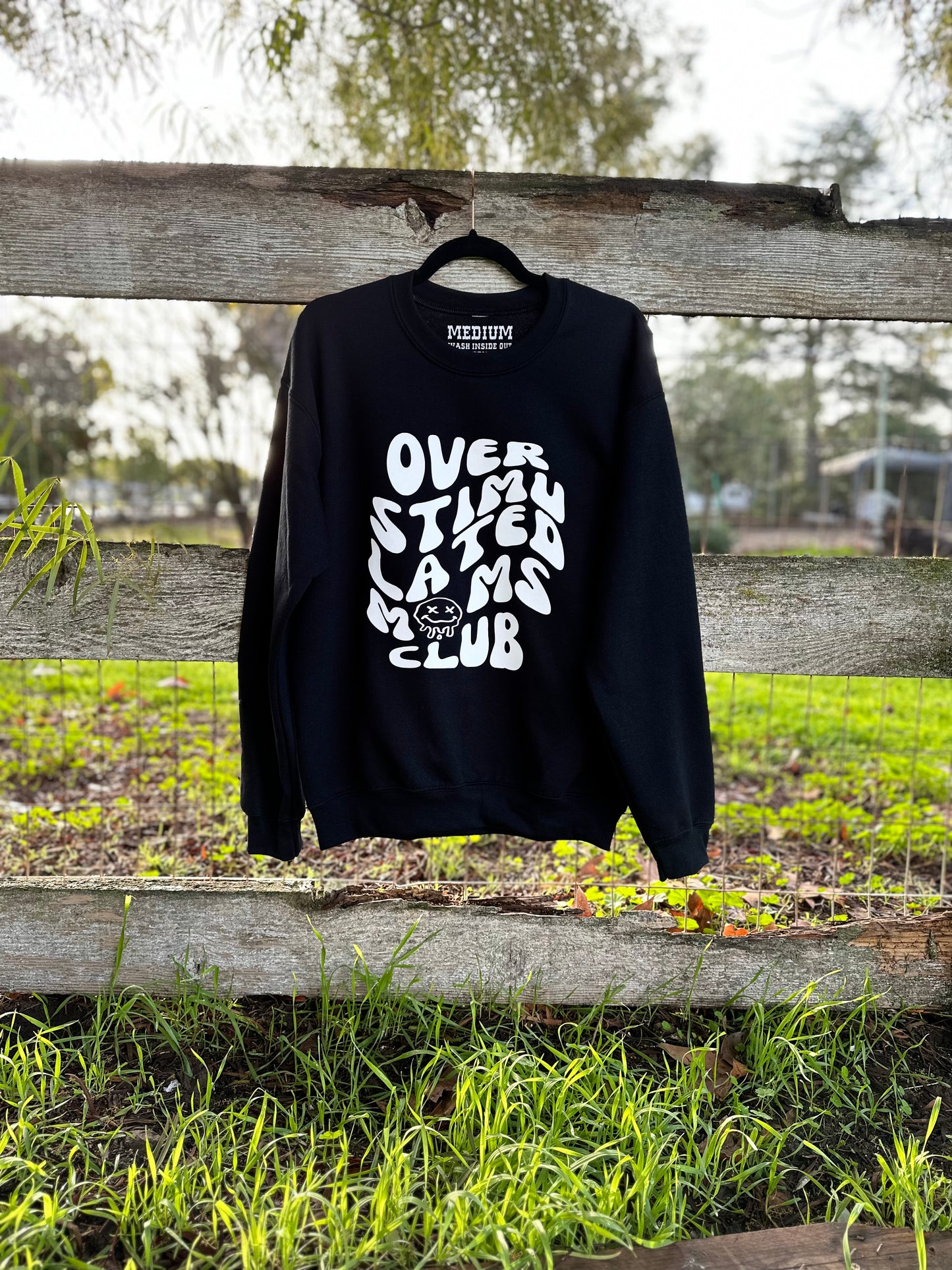 Overstimulated Moms Club Crewneck