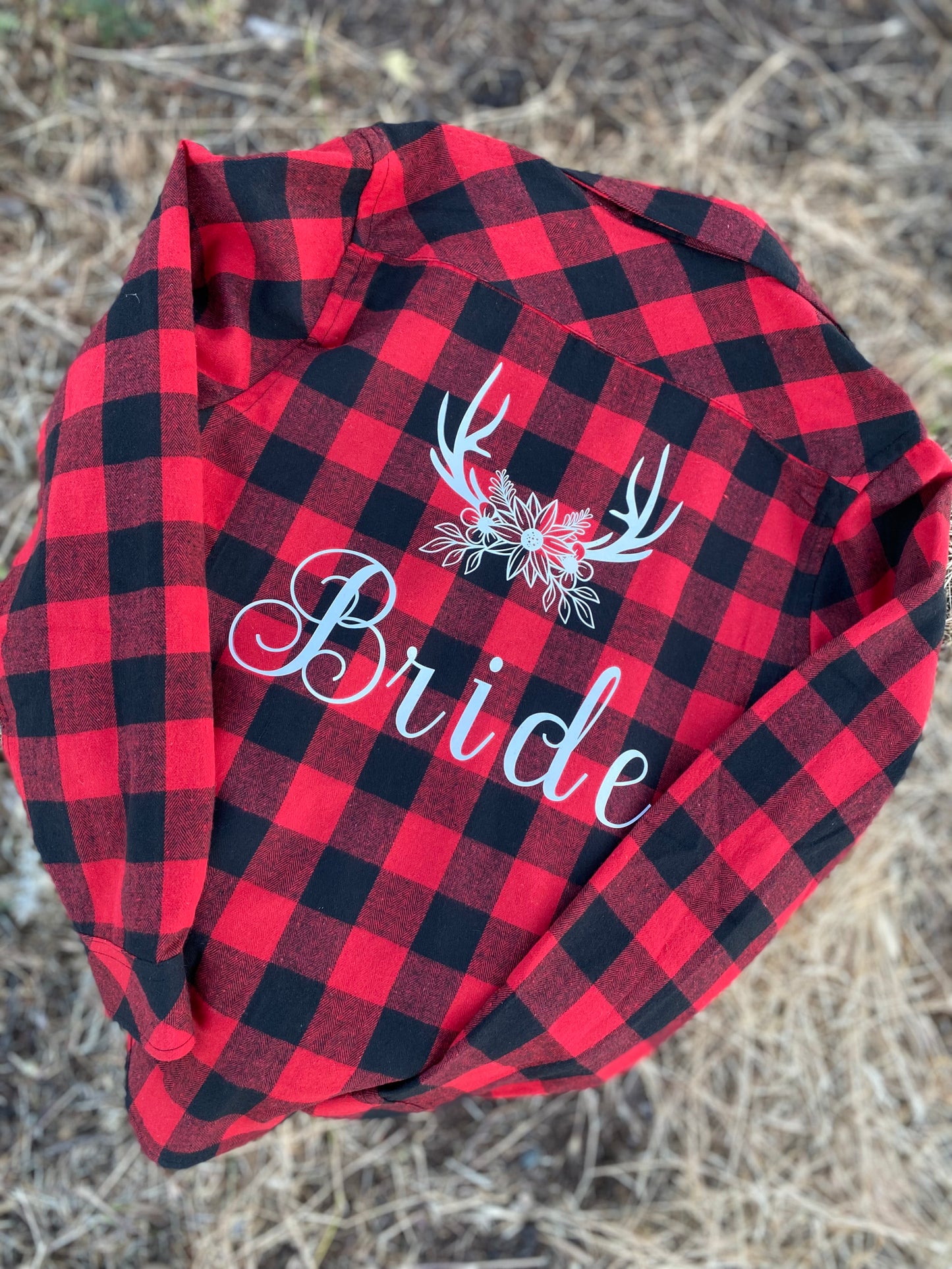 Bridal Party Custom Flannel