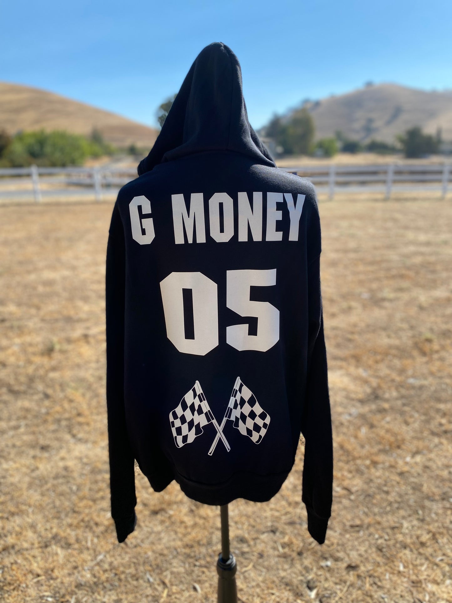 Custom Moto Zip Up Hoodie