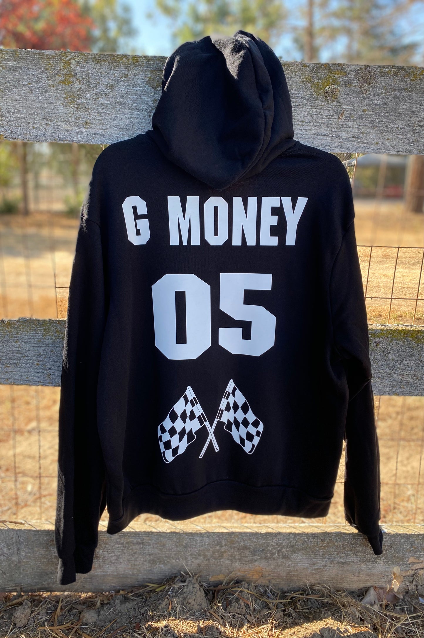 Custom Moto Zip Up Hoodie