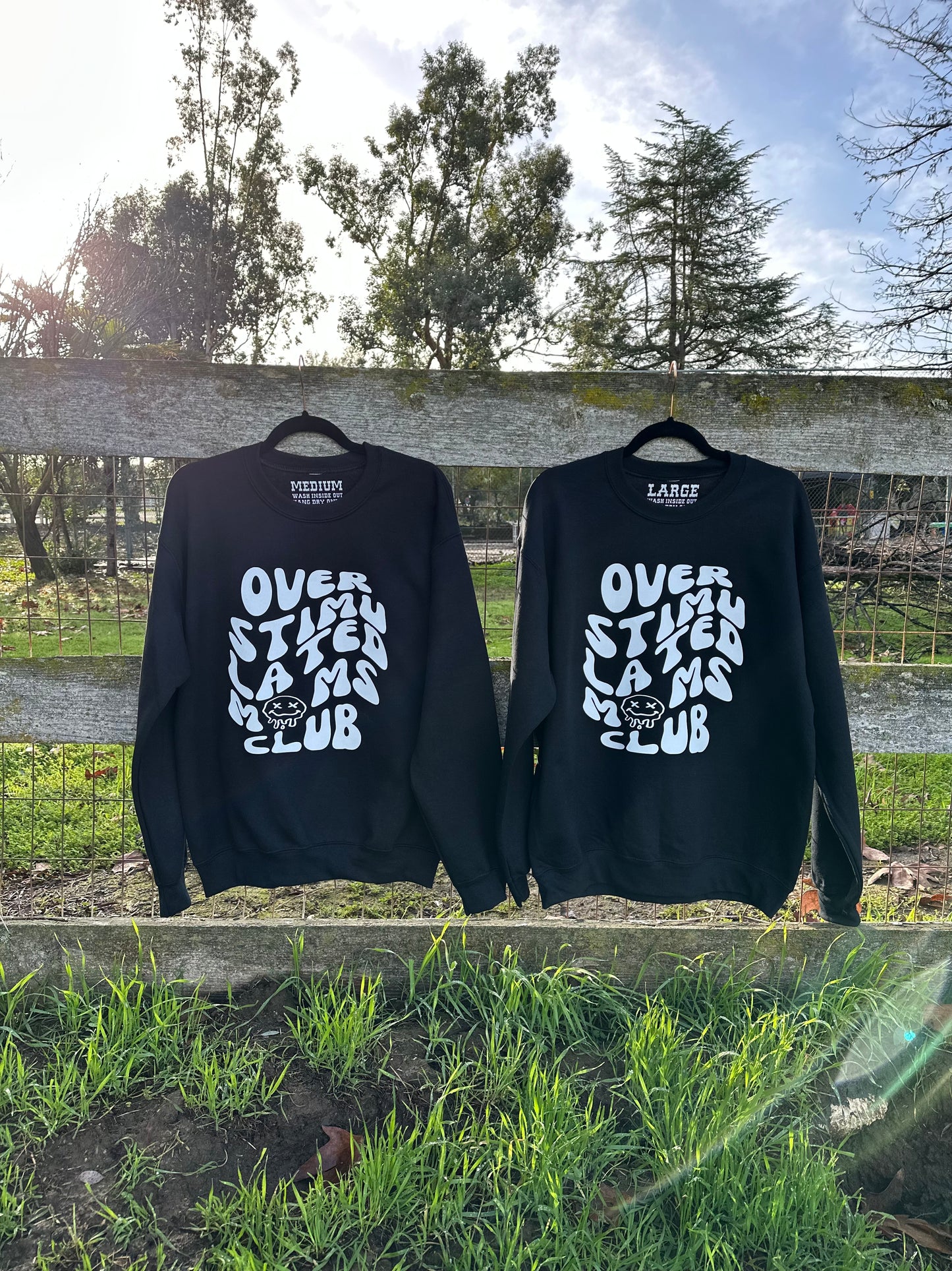 Overstimulated Moms Club Crewneck