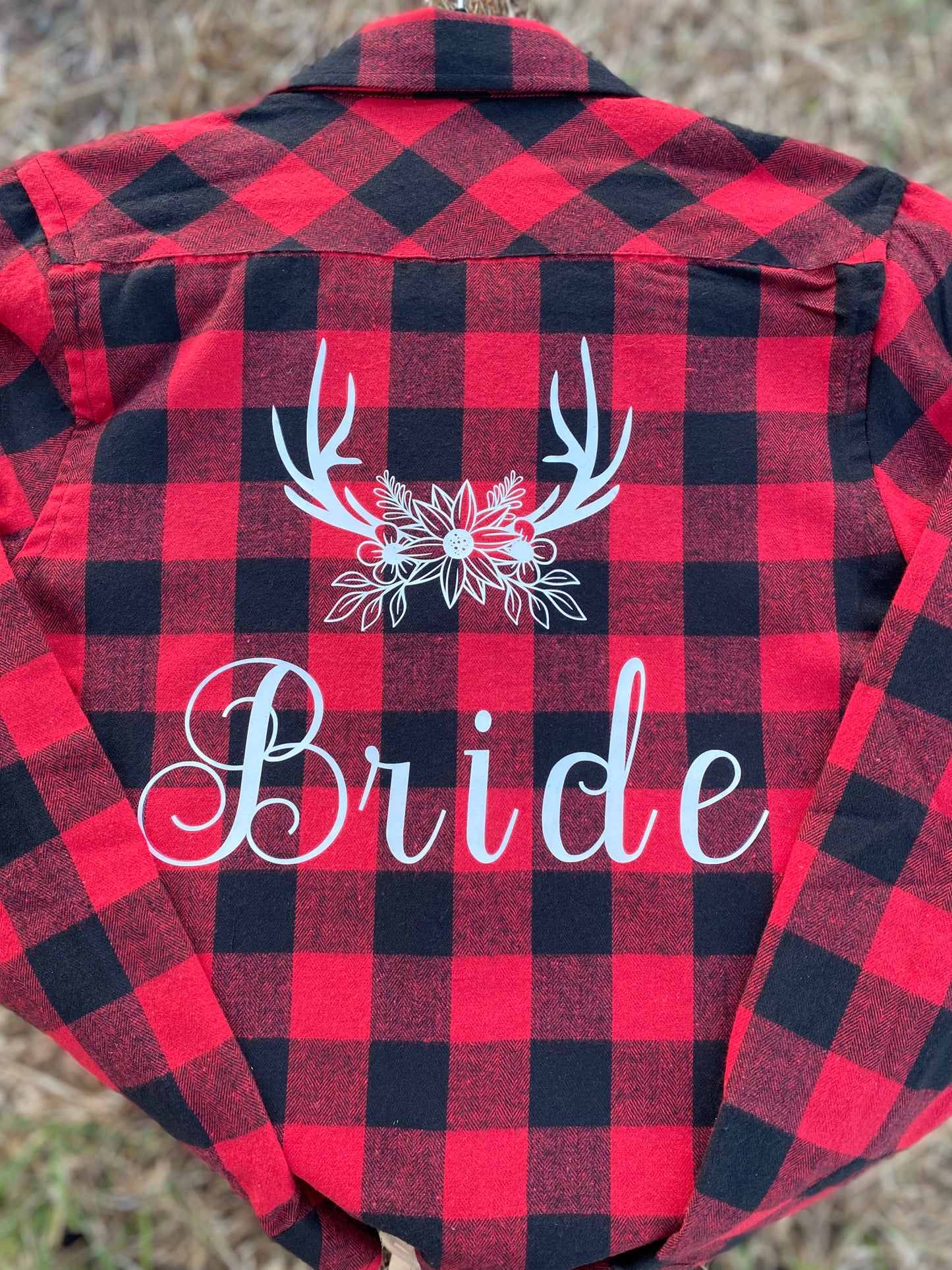 Bridal Party Custom Flannel